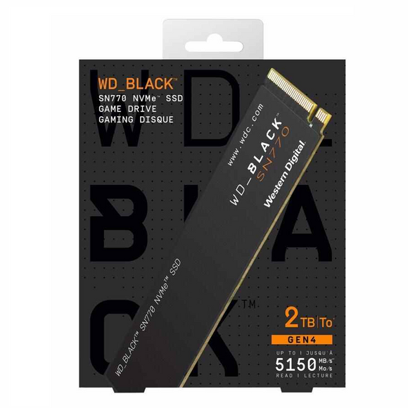 2WD770 - WD SSD NVMe : 2TB - BLACK SN770