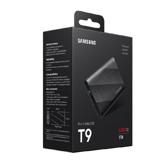 70063e - SAMSUNG EXTERNAL SSD . 1TB TOUCH - T9