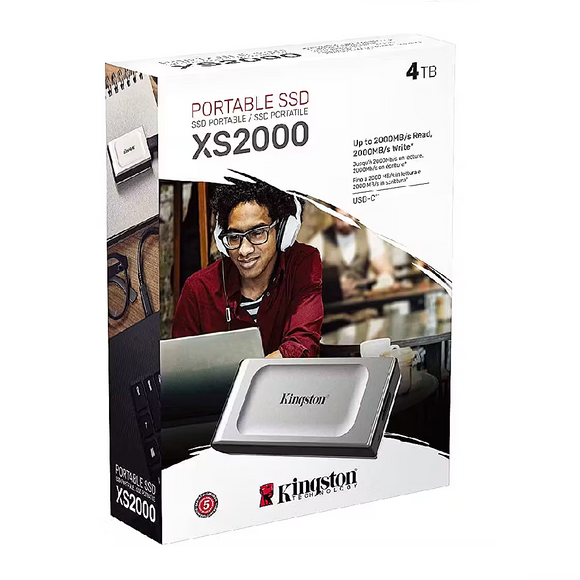 EKS4K - KINGSTON EXTERNAL SSD : 4TB - XS2000