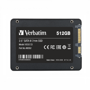 <span style="color: #0000ff;">70053 - SSD SATA 512GB  2.5" VERBATIM