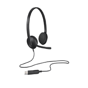 <span style="color: #0000ff;">37501 - LOGITECH HEADSET WITH MICROPHONE H340